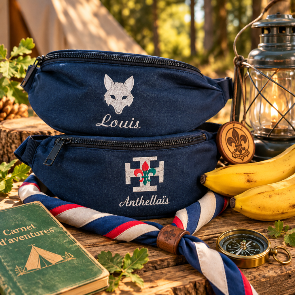 Banane Scout - brodé